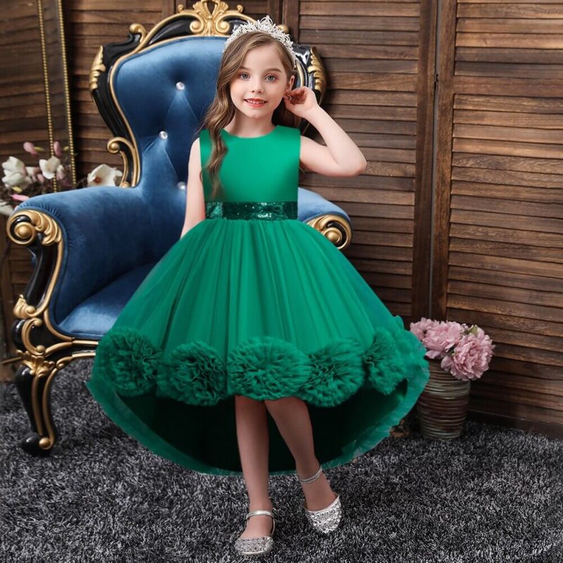 Vestido Princesa Verde 3